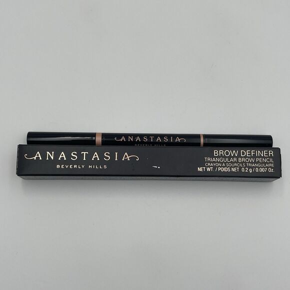 Anastasia Brow Definer Triangular Brow Pencil Medium Brown Full Size NEW In Box - Picture 1 of 12